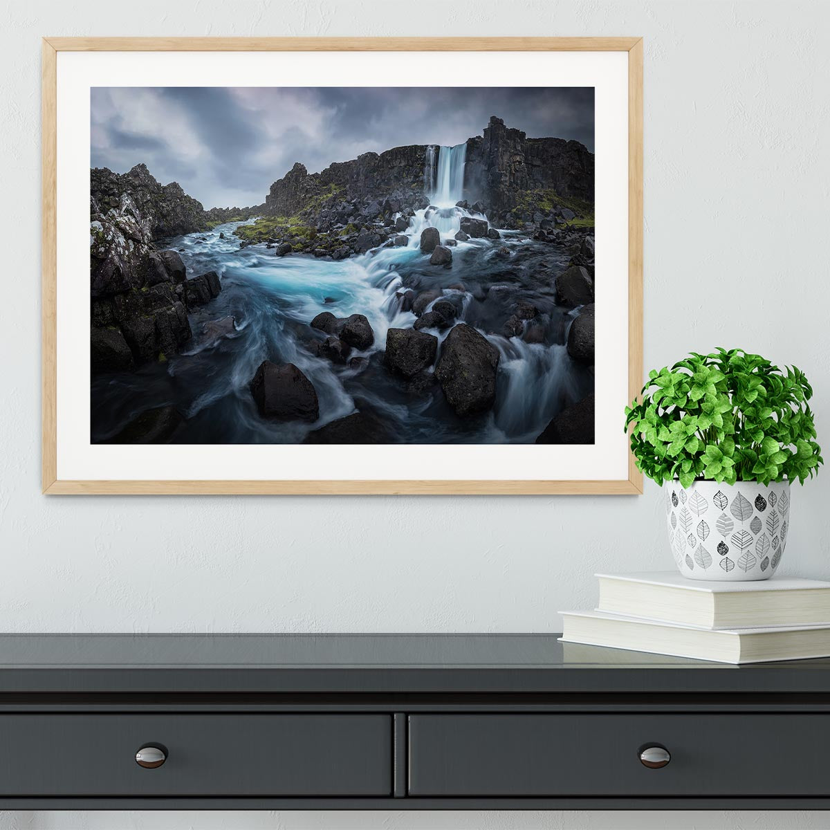 Between Continents Framed Print - Canvas Art Rocks - 3