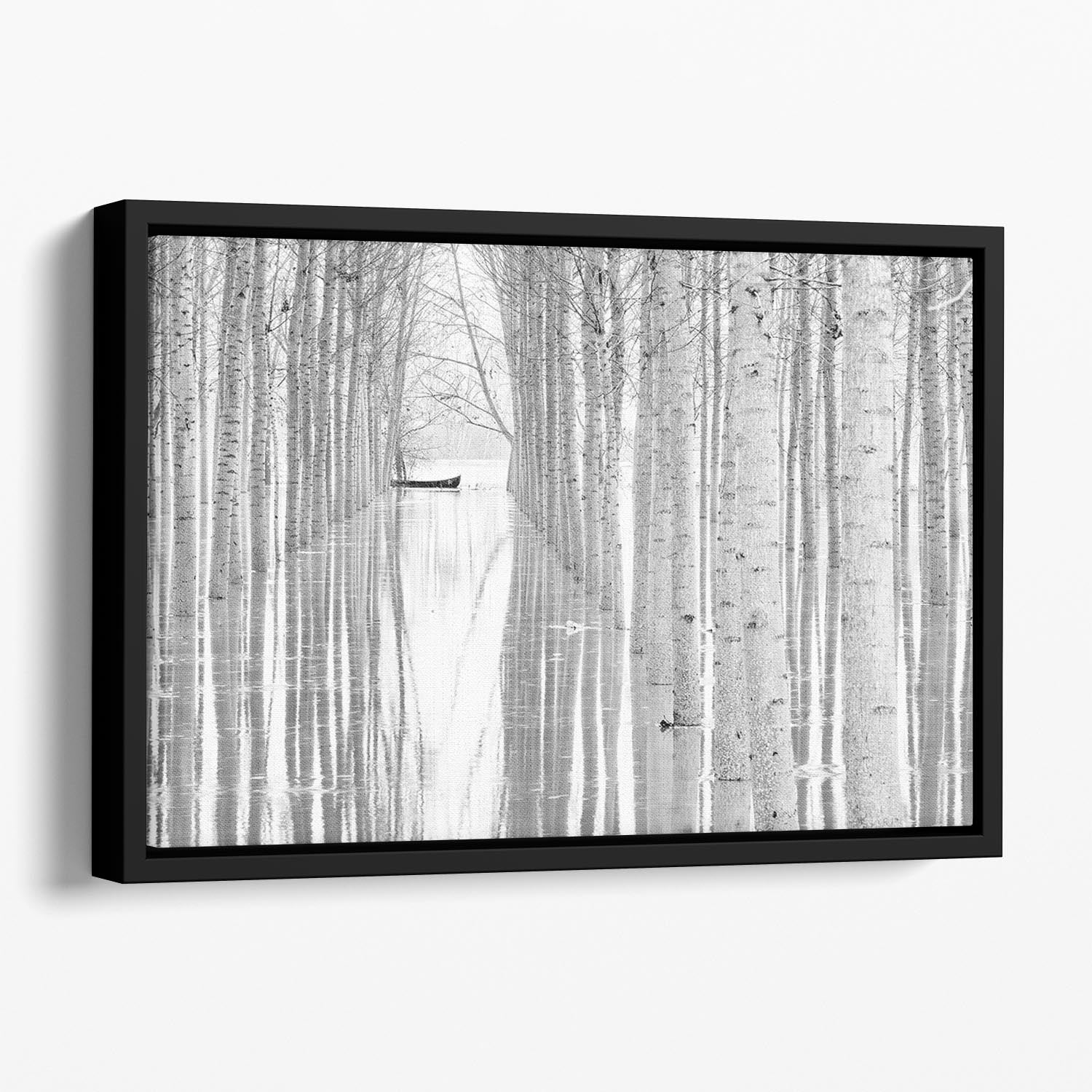 Free Movement Floating Framed Canvas - Canvas Art Rocks - 1