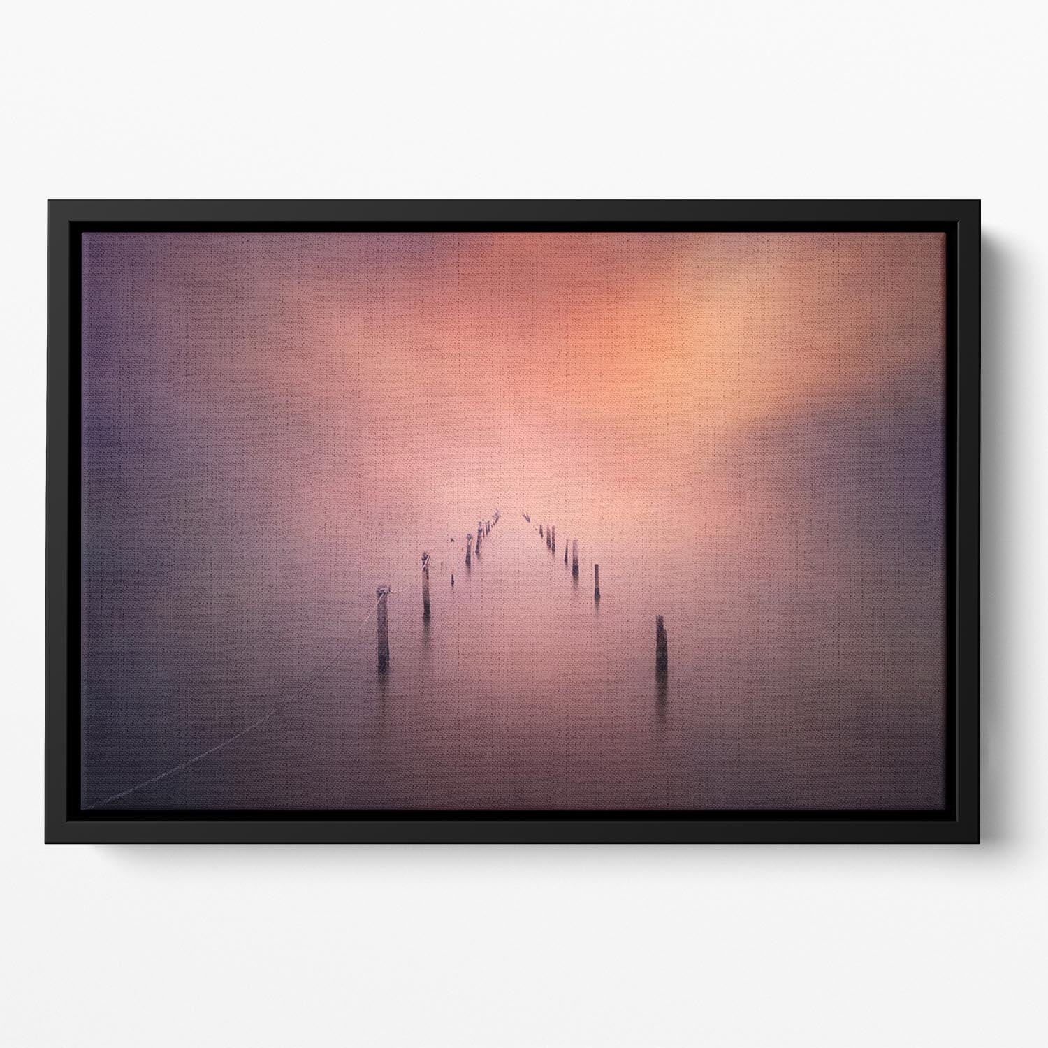 The Light Floating Framed Canvas - Canvas Art Rocks - 2