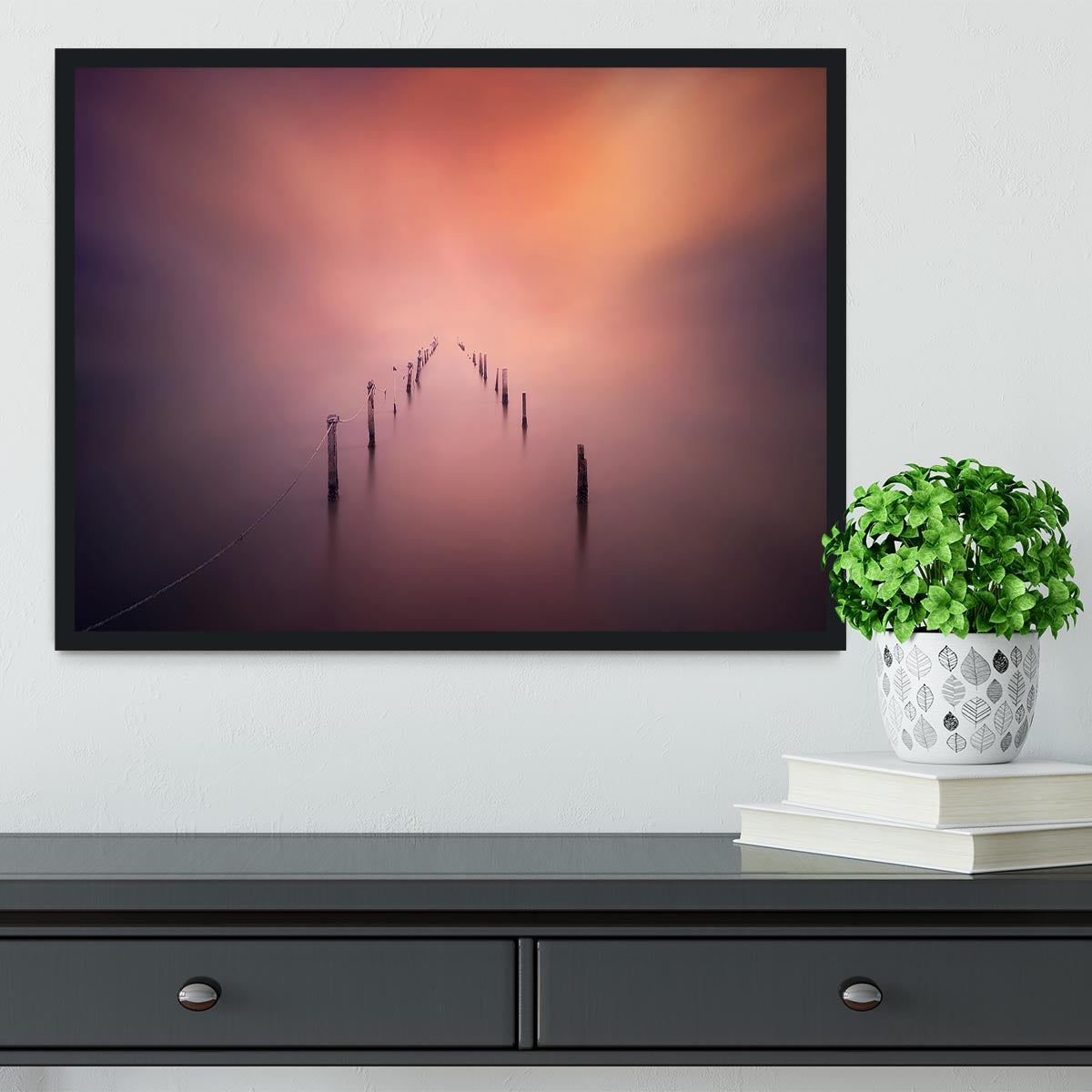 The Light Framed Print - Canvas Art Rocks - 2