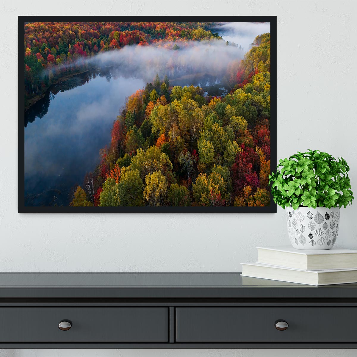 Autumn Symphony Ii Framed Print - Canvas Art Rocks - 2