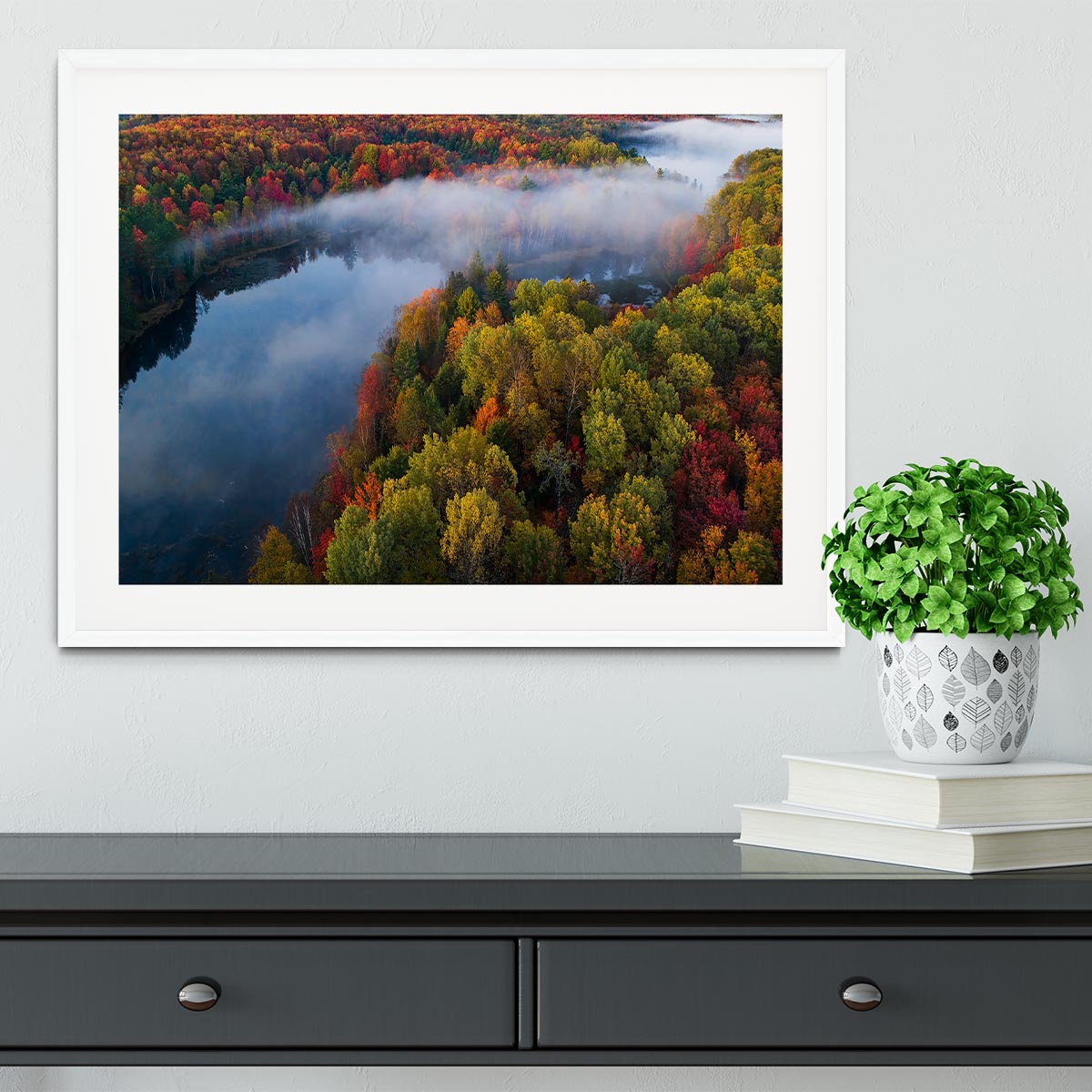 Autumn Symphony Ii Framed Print - Canvas Art Rocks - 5