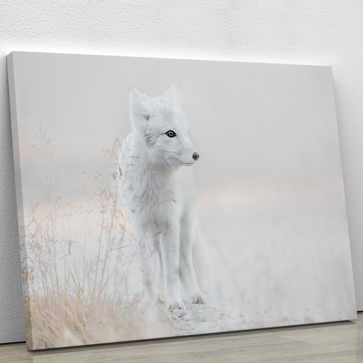 Fox Looking around Canvas Print or Poster - Canvas Art Rocks - 1