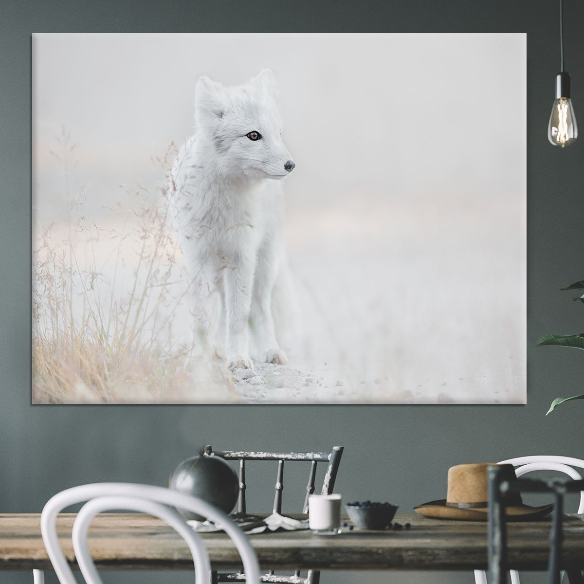 Fox Looking around Canvas Print or Poster - Canvas Art Rocks - 3