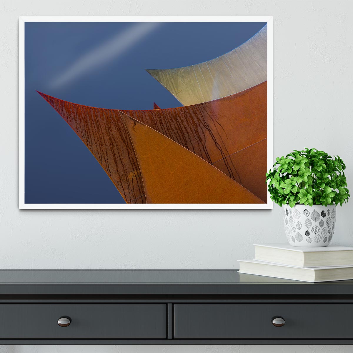 Whimsical Points Framed Print - Canvas Art Rocks -6