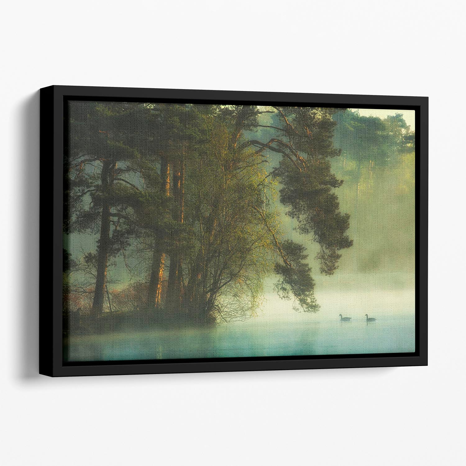 Dutch Fen Floating Framed Canvas - Canvas Art Rocks - 1