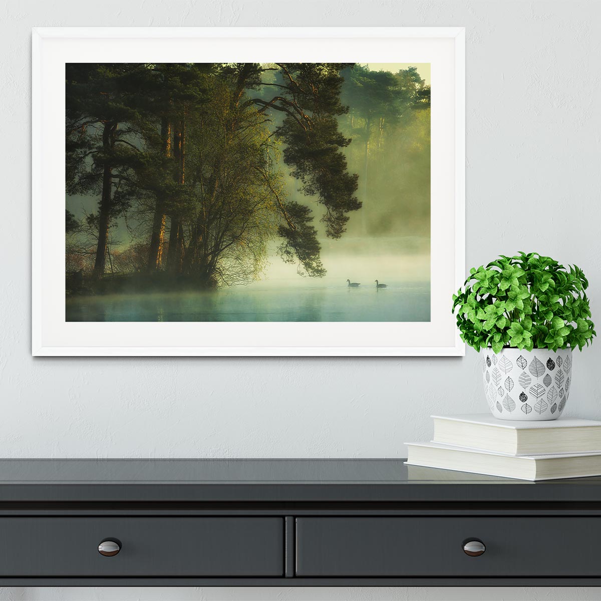 Dutch Fen Framed Print - Canvas Art Rocks - 5