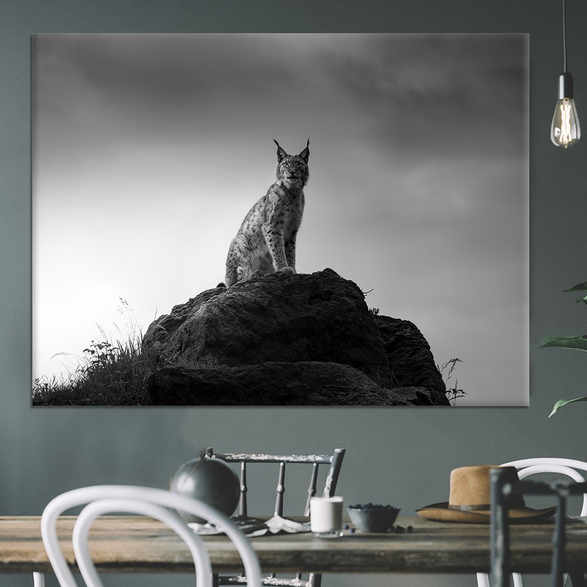 Lynx drama Canvas Print or Poster - Canvas Art Rocks - 3