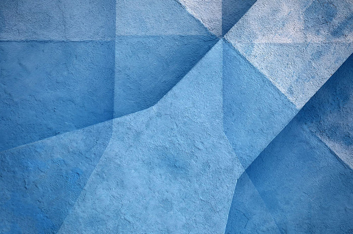 Blue Abstract Wall Mural Wallpaper