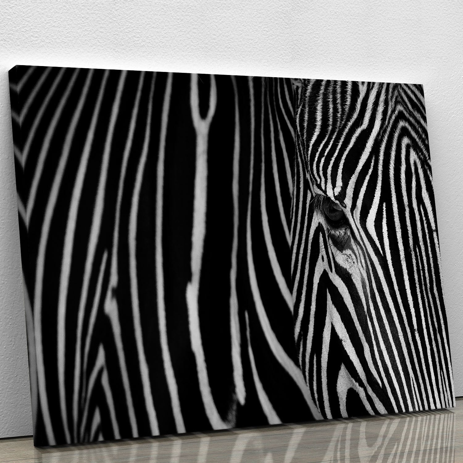 Zebra Pattern Canvas Print or Poster - Canvas Art Rocks - 1