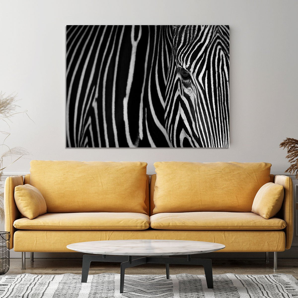 Zebra Pattern Canvas Print or Poster - Canvas Art Rocks - 4