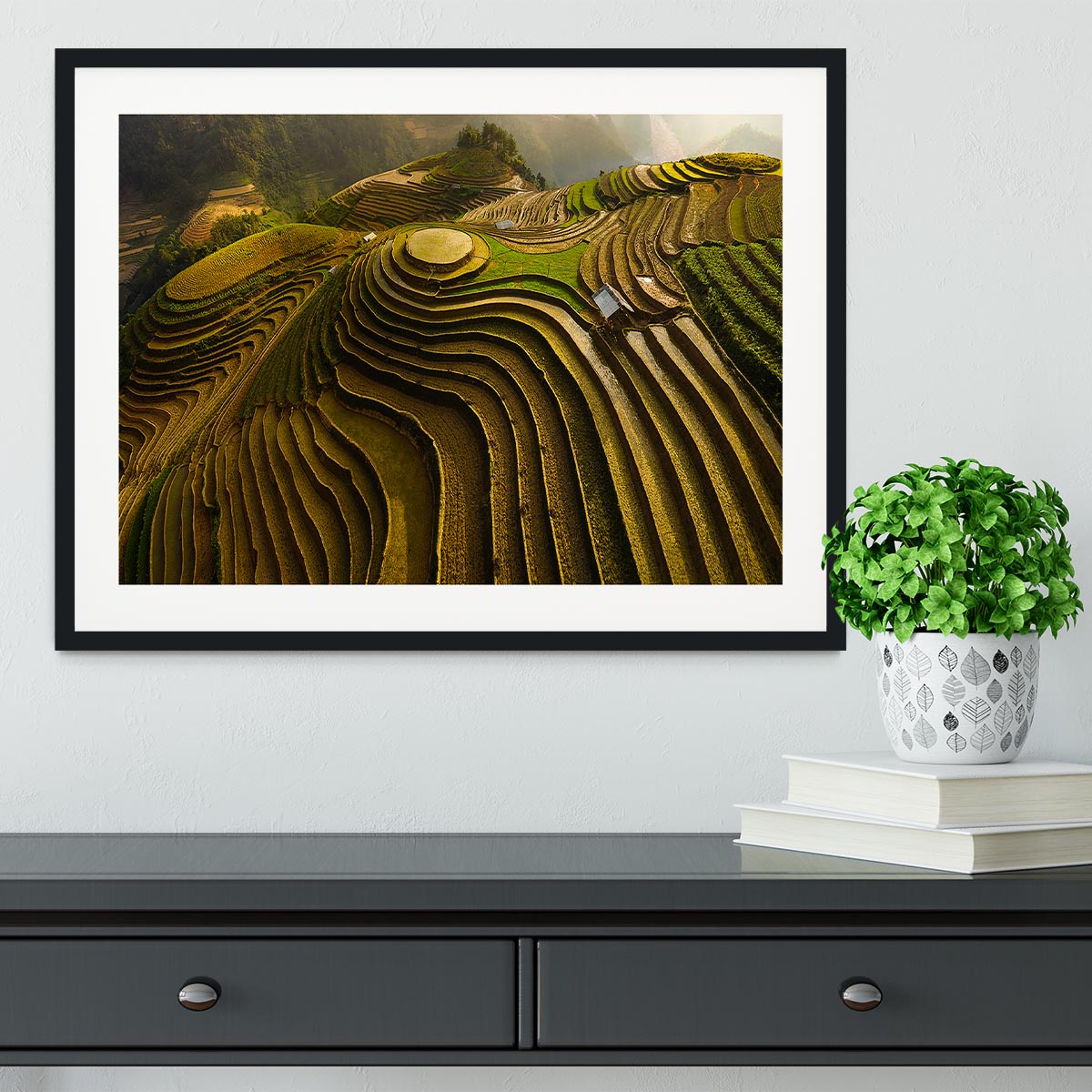 Mu Cang Chai Vietnam Framed Print - Canvas Art Rocks - 1