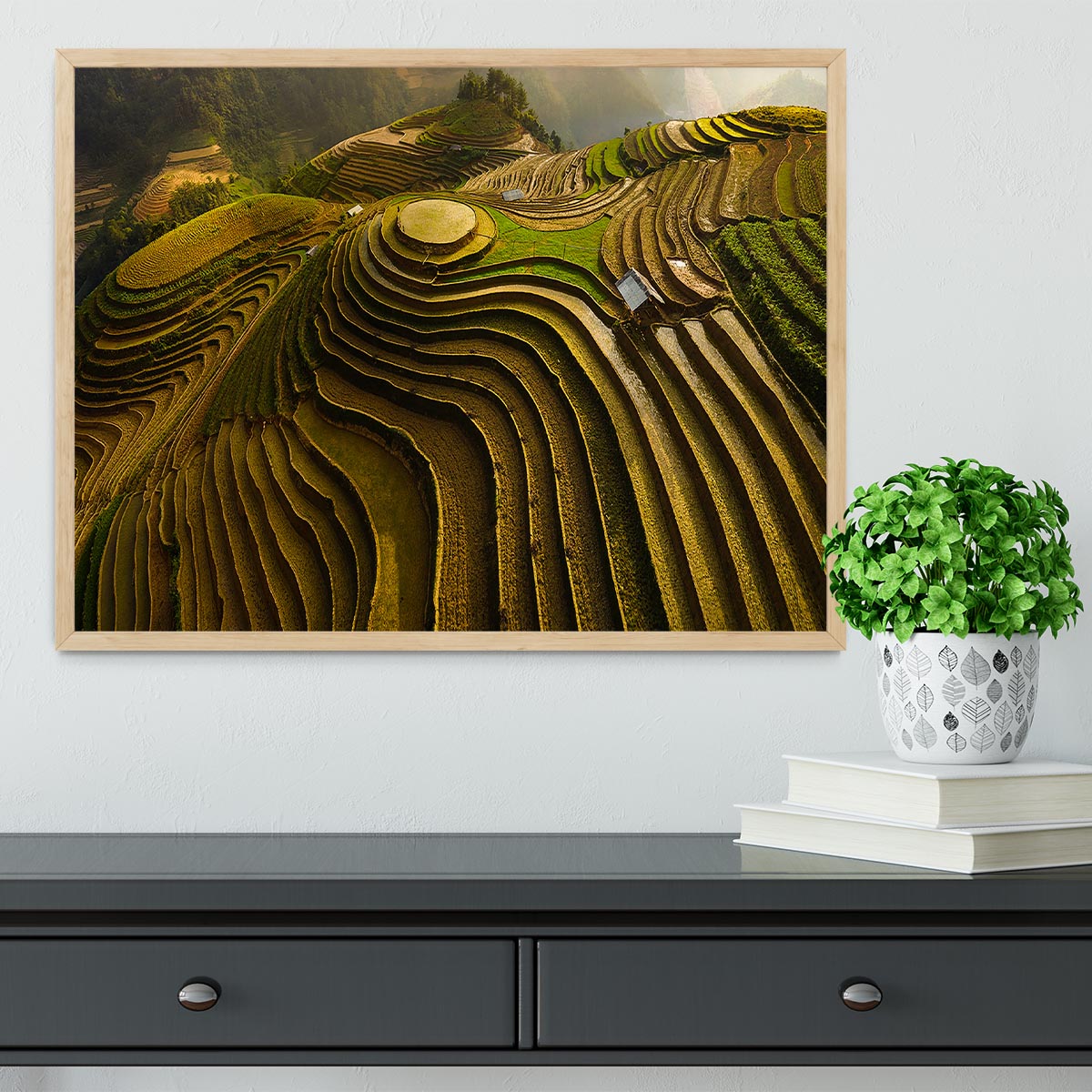 Mu Cang Chai Vietnam Framed Print - Canvas Art Rocks - 4