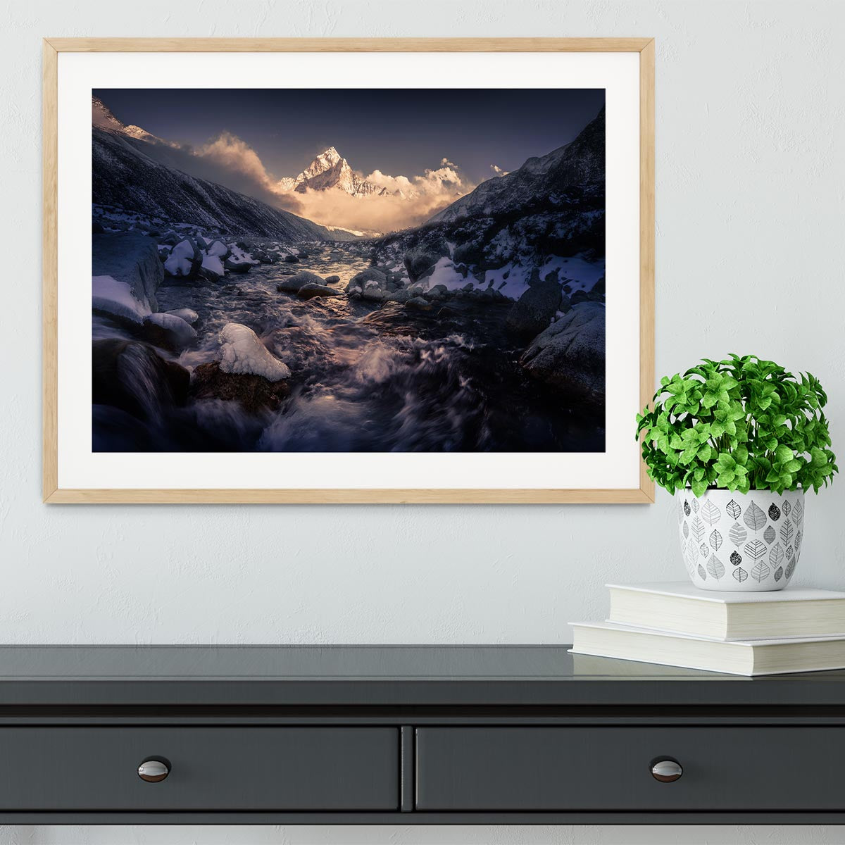 Ama Dablam Framed Print - Canvas Art Rocks - 3