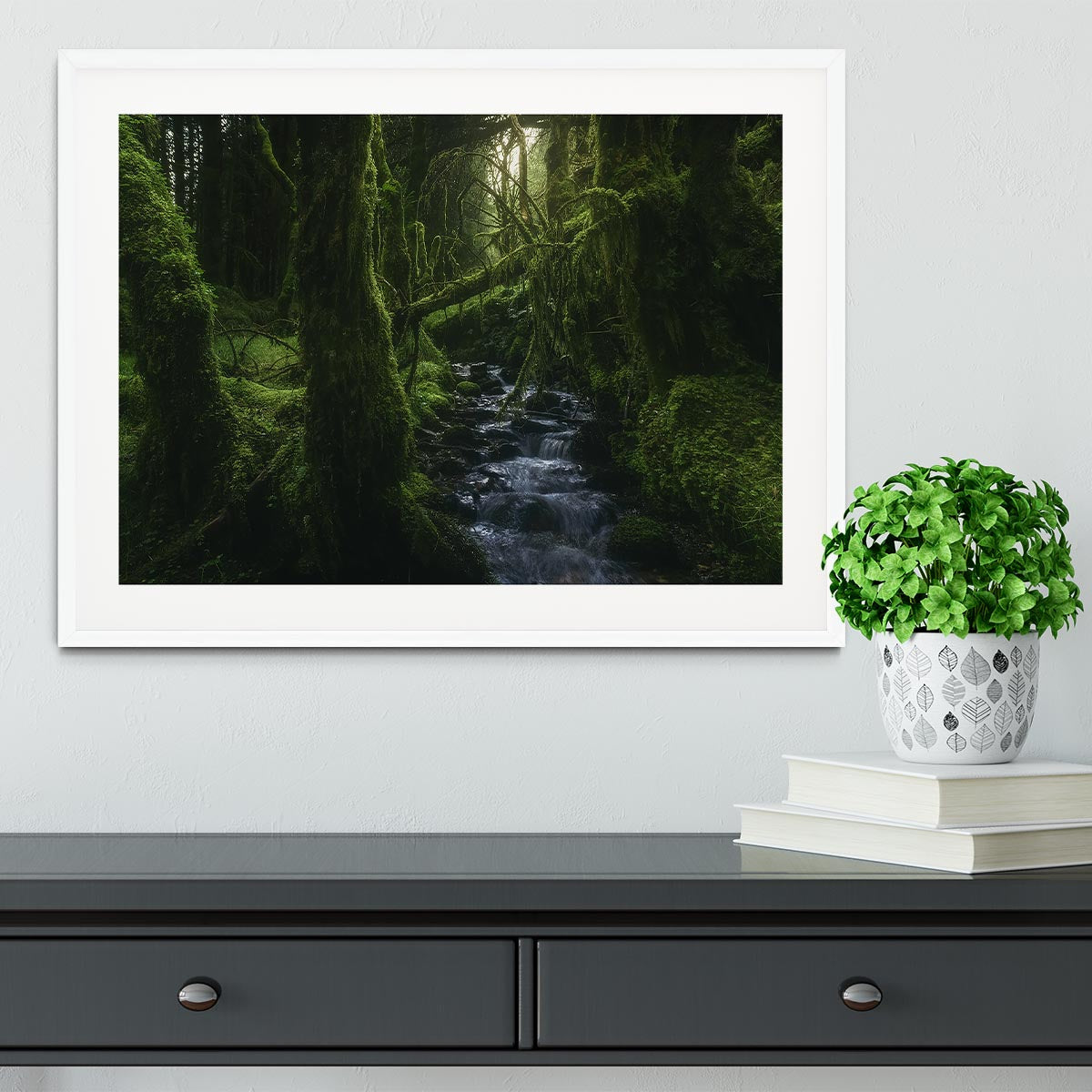 Hidden Wood Framed Print - Canvas Art Rocks - 5