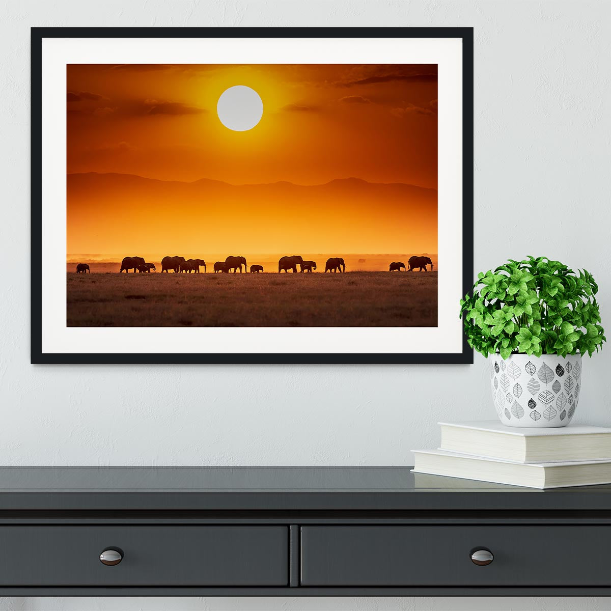 Sunrise Parade Framed Print - Canvas Art Rocks - 1