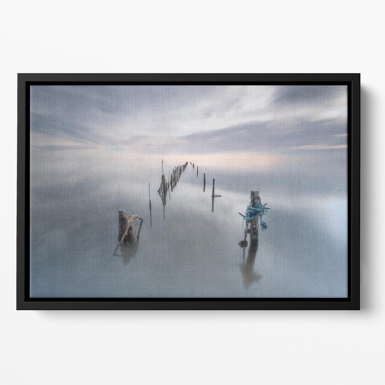 The Quiet Place Floating Framed Canvas - Canvas Art Rocks - 2