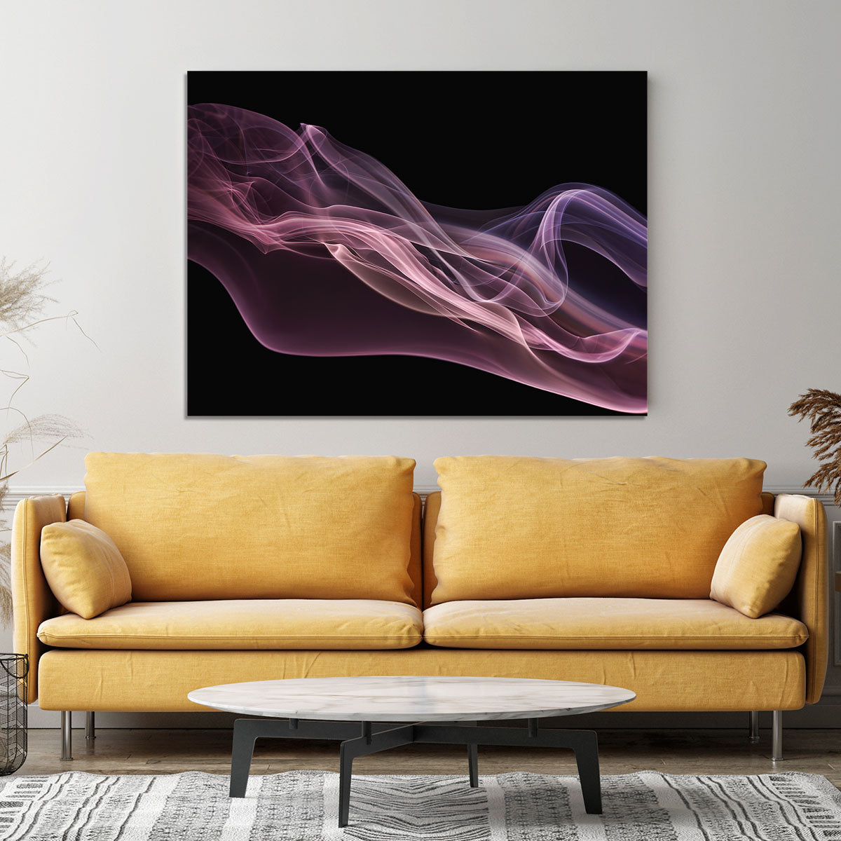 Floating Purple In Pink Canvas Print or Poster - Canvas Art Rocks - 4