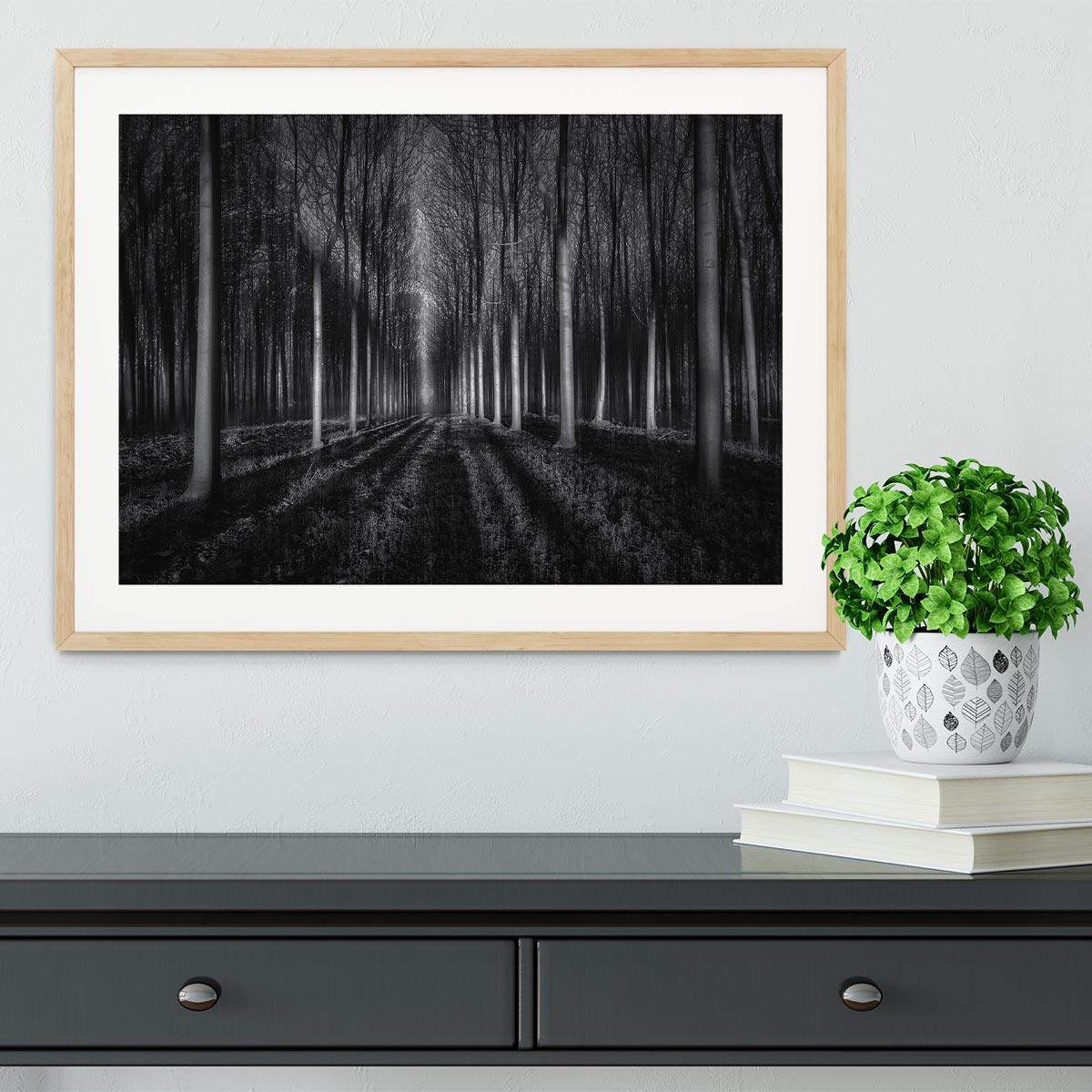 Into The Forest Framed Print - Canvas Art Rocks - 3