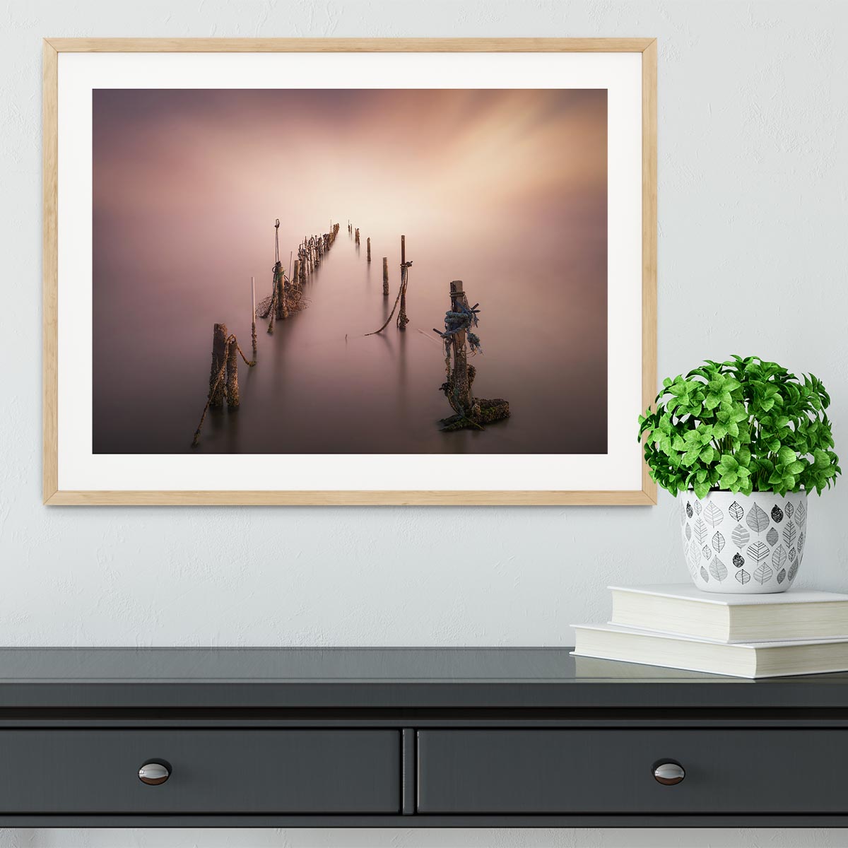 Sticks Framed Print - Canvas Art Rocks - 3