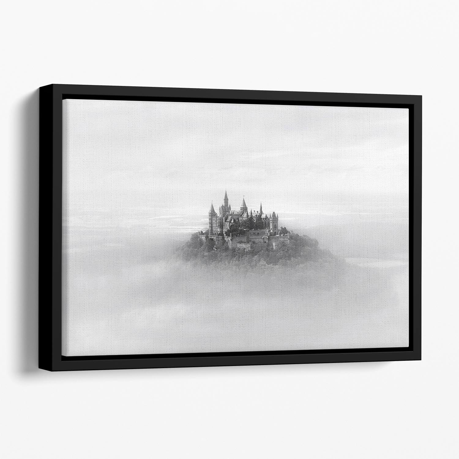 Hohenzollern Floating Framed Canvas - Canvas Art Rocks - 1