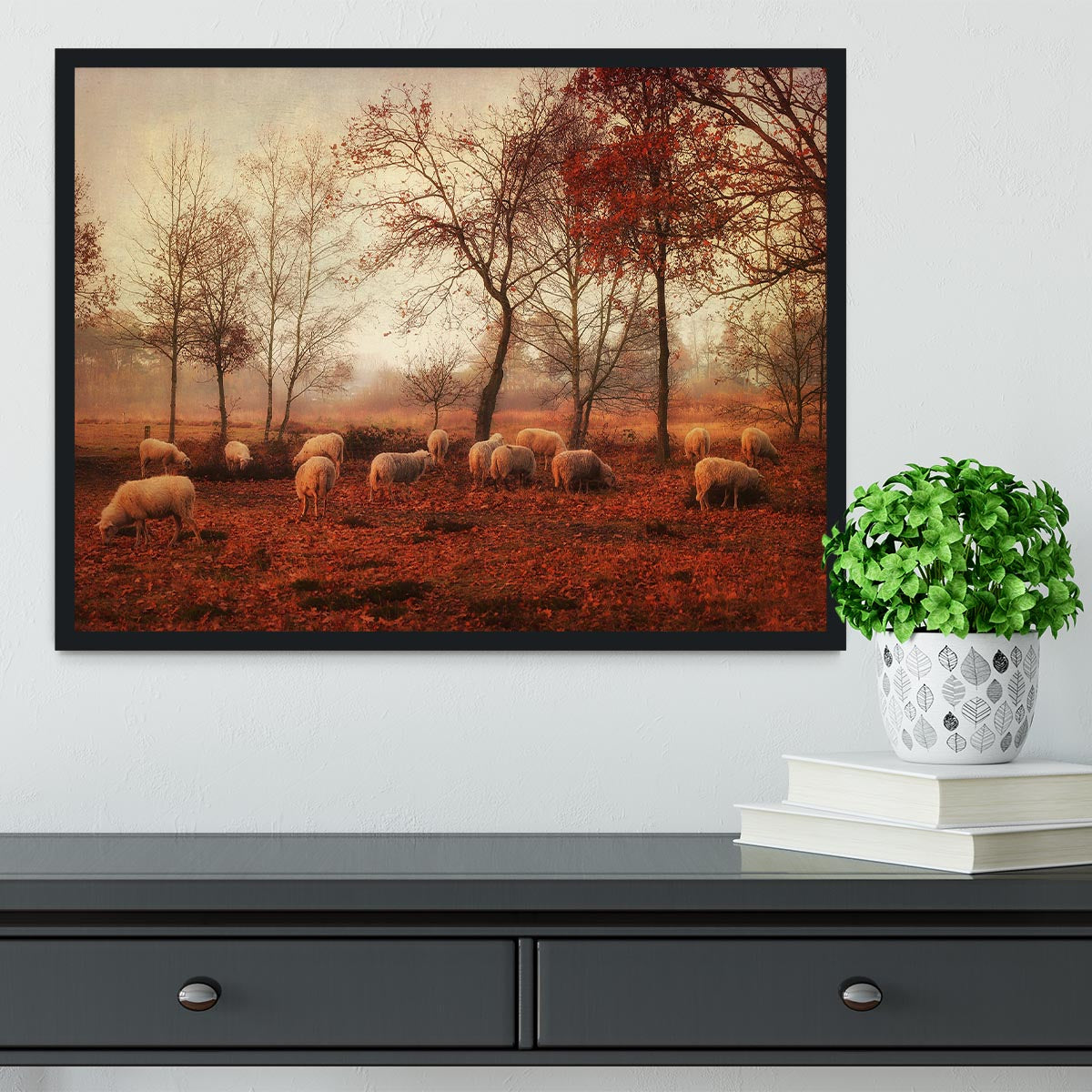Last days of autumn Framed Print - Canvas Art Rocks - 2
