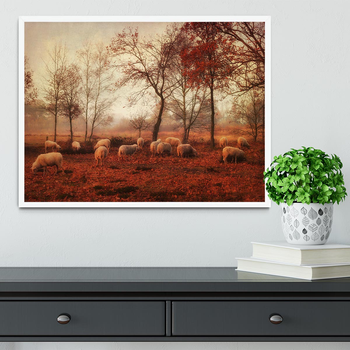 Last days of autumn Framed Print - Canvas Art Rocks -6