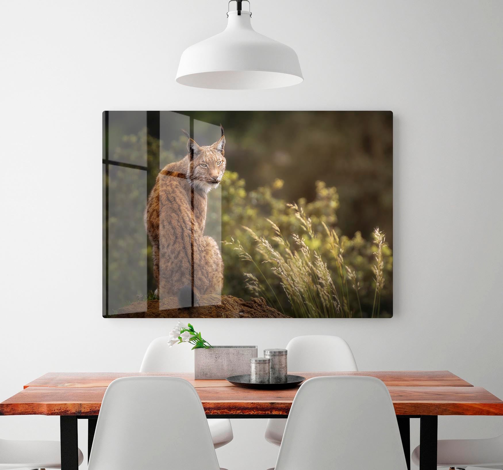 Lynx Fine Art HD Metal Print - Canvas Art Rocks - 2