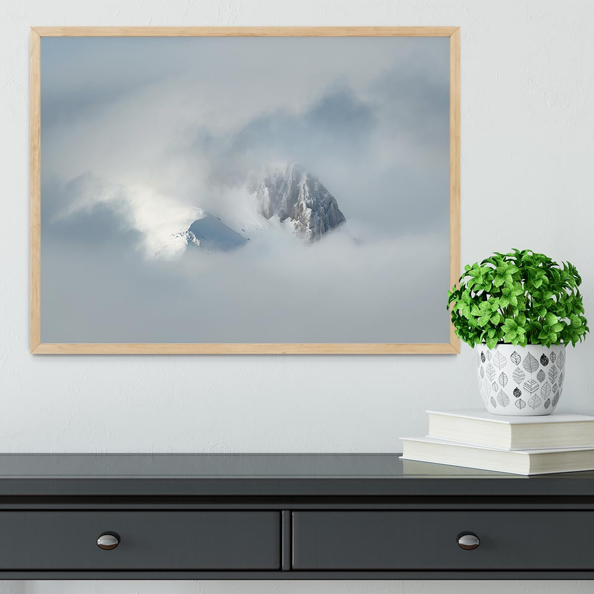 Mountain Peak Framed Print - Canvas Art Rocks - 4