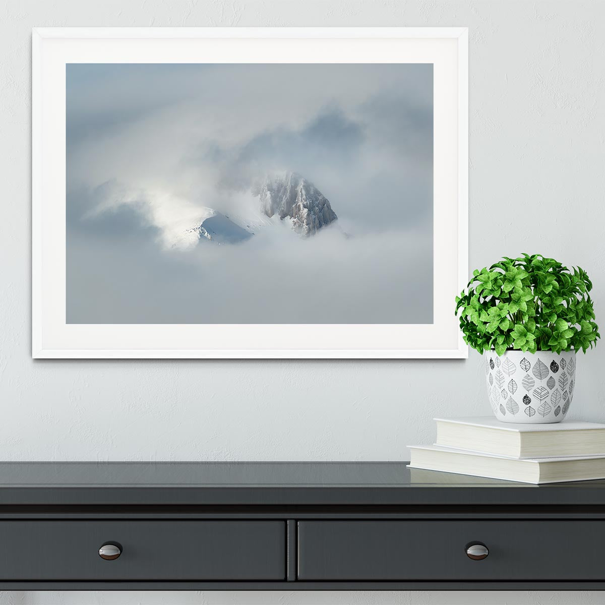 Mountain Peak Framed Print - Canvas Art Rocks - 5