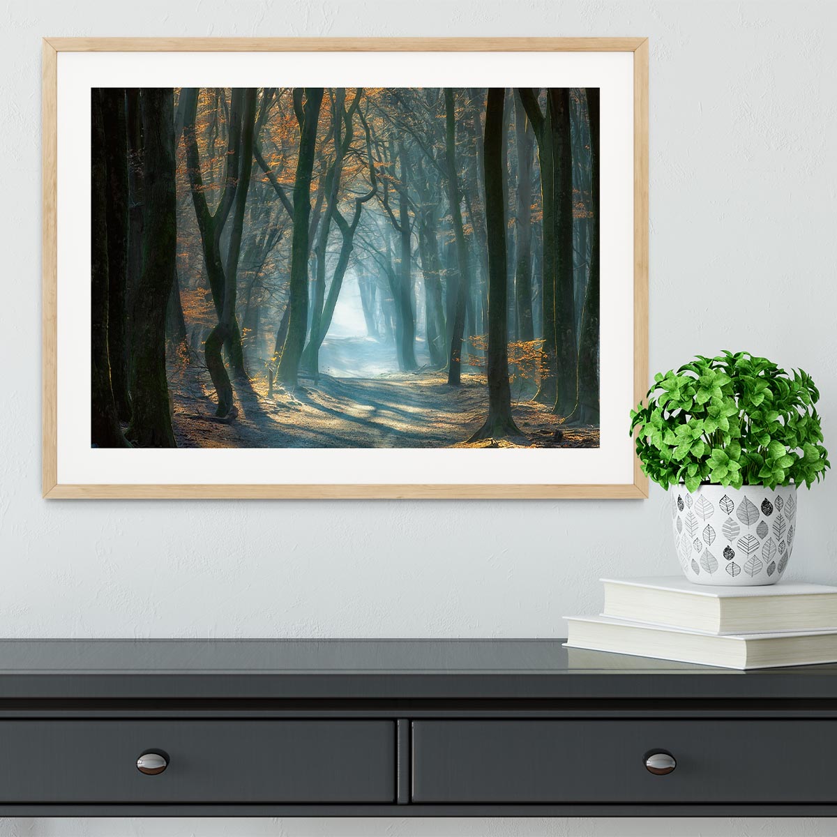 Cold Light Framed Print - Canvas Art Rocks - 3