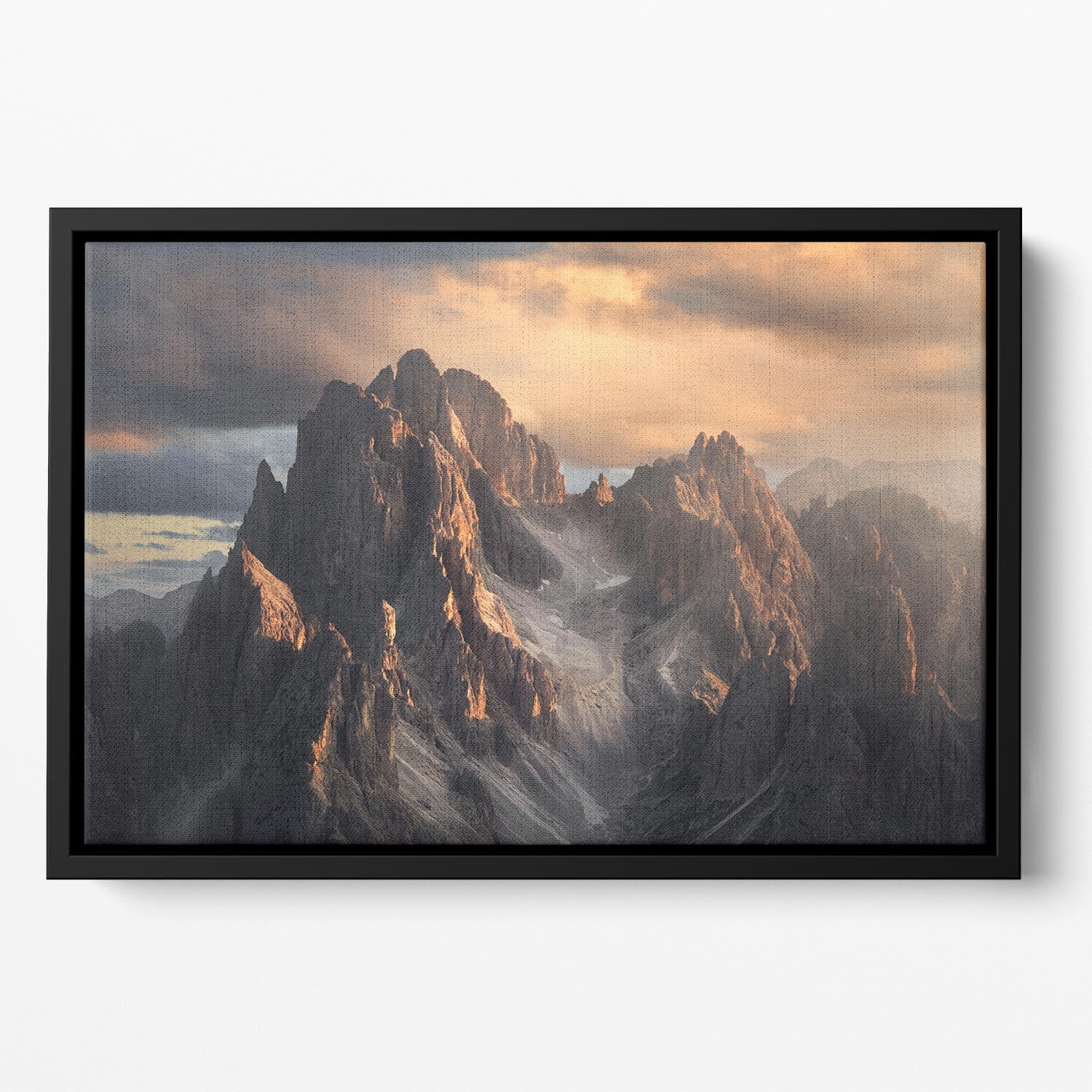 Light On The Path Floating Framed Canvas - Canvas Art Rocks - 2