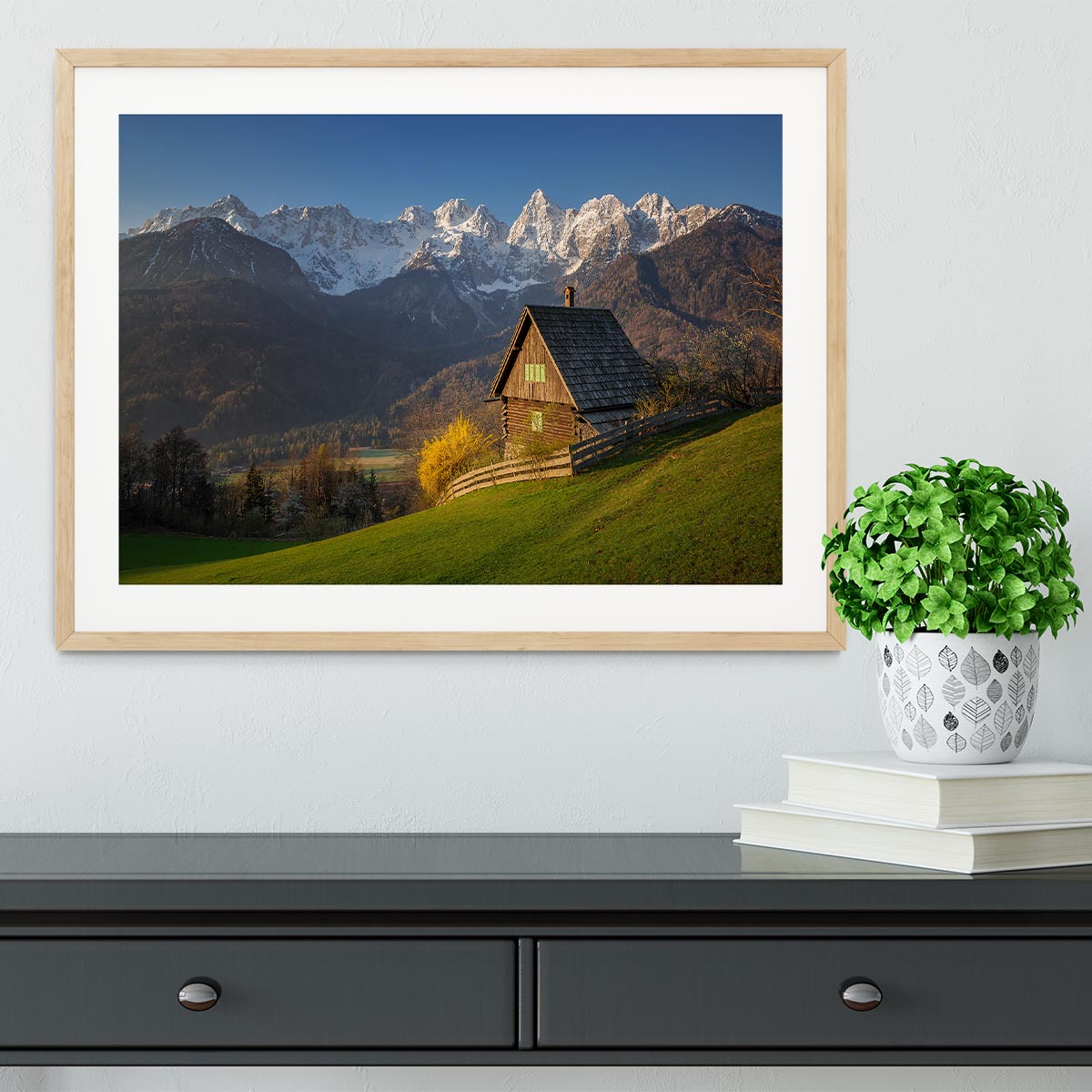 Idyllic Scenery Framed Print - Canvas Art Rocks - 3