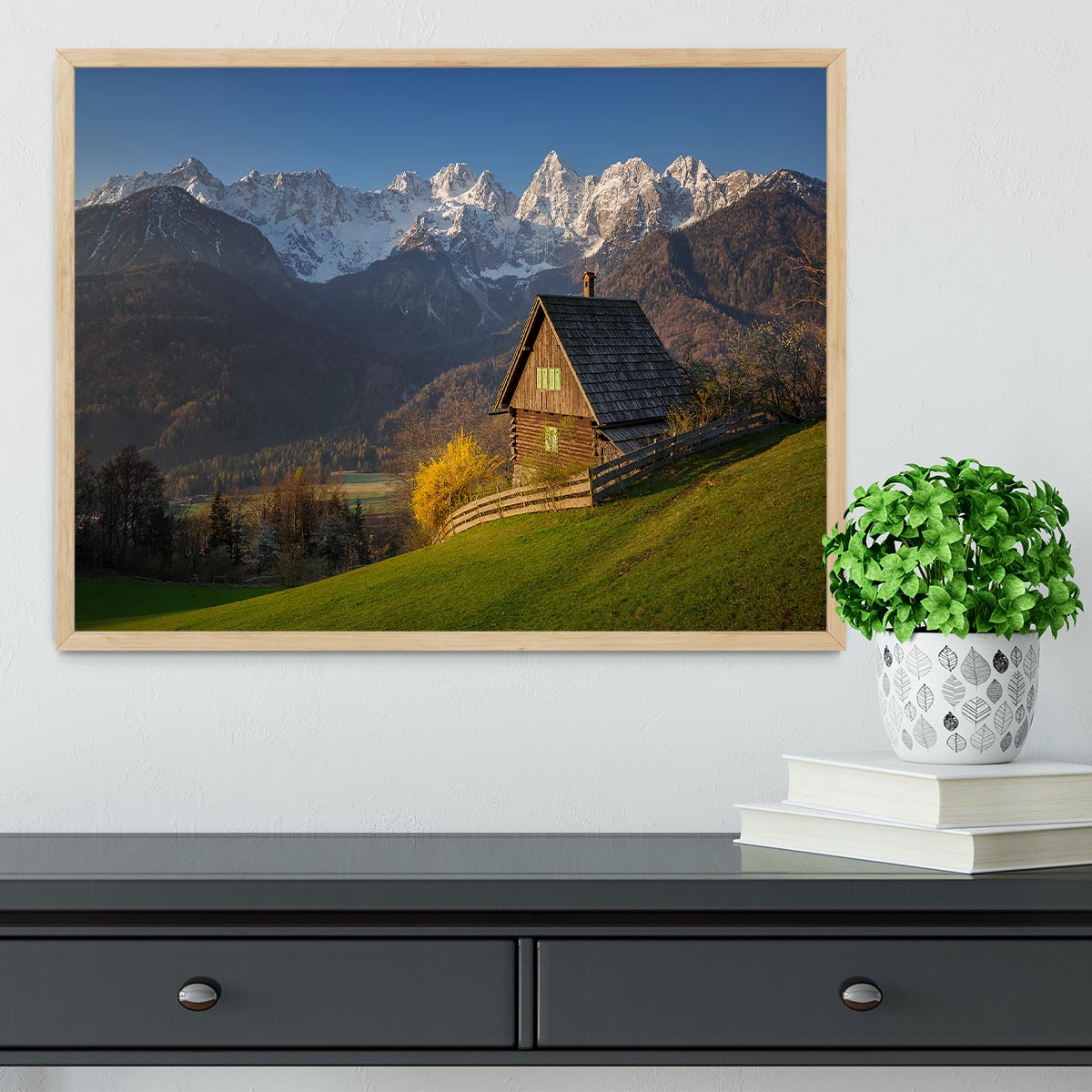 Idyllic Scenery Framed Print - Canvas Art Rocks - 4