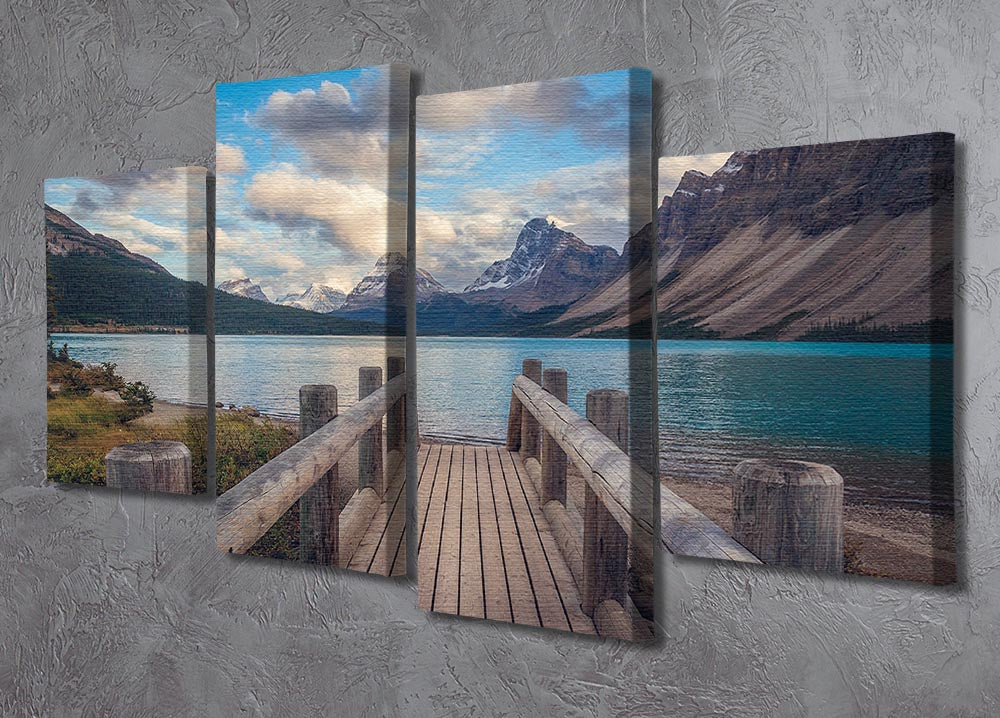 The Bridge 4 Split Panel Canvas - Canvas Art Rocks - 2