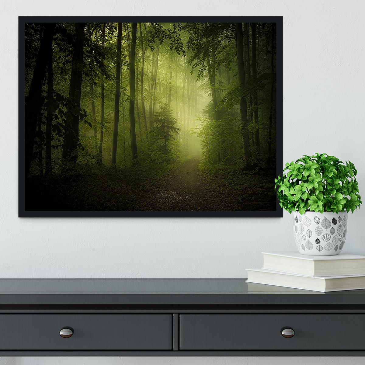 Spring Secret Framed Print - Canvas Art Rocks - 2