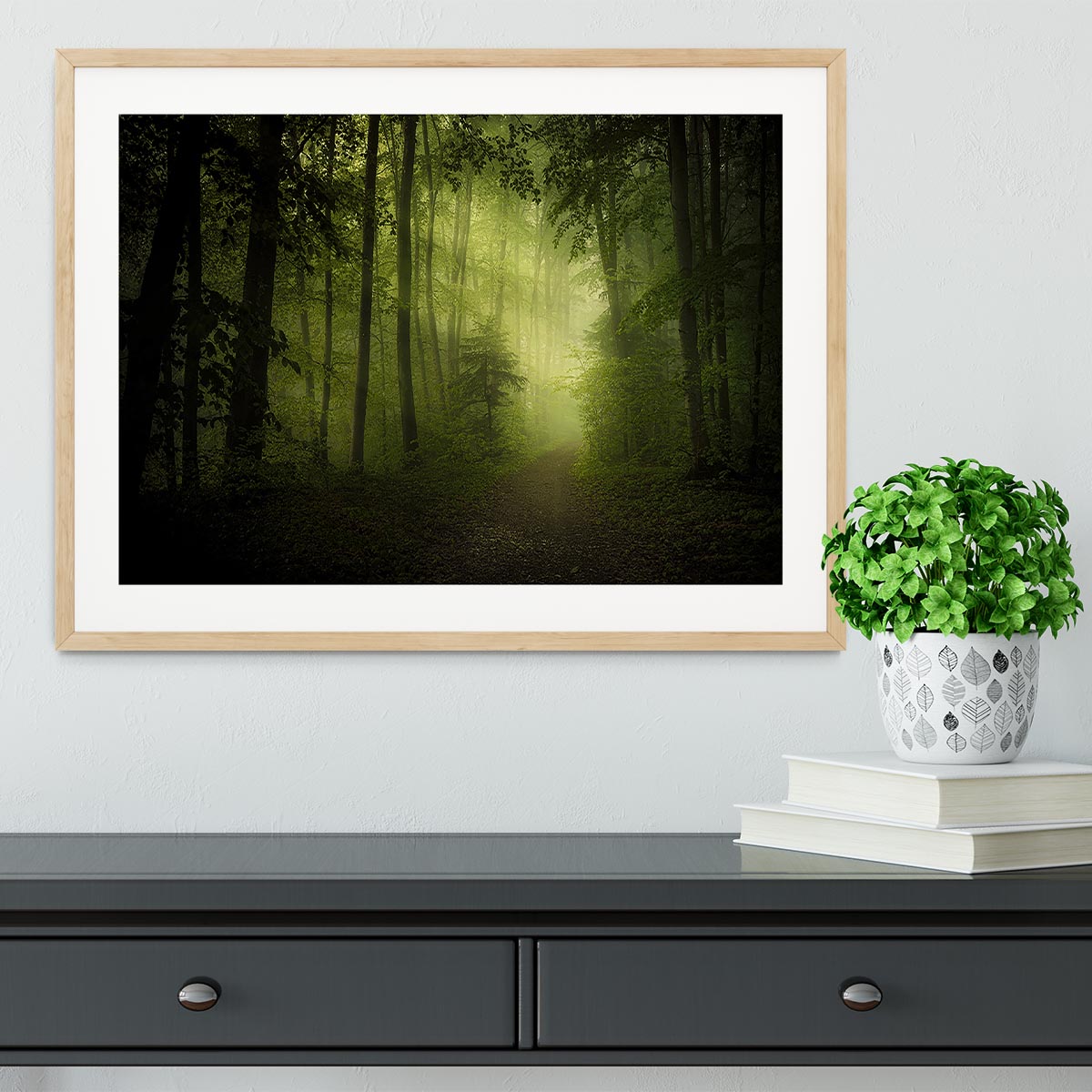 Spring Secret Framed Print - Canvas Art Rocks - 3