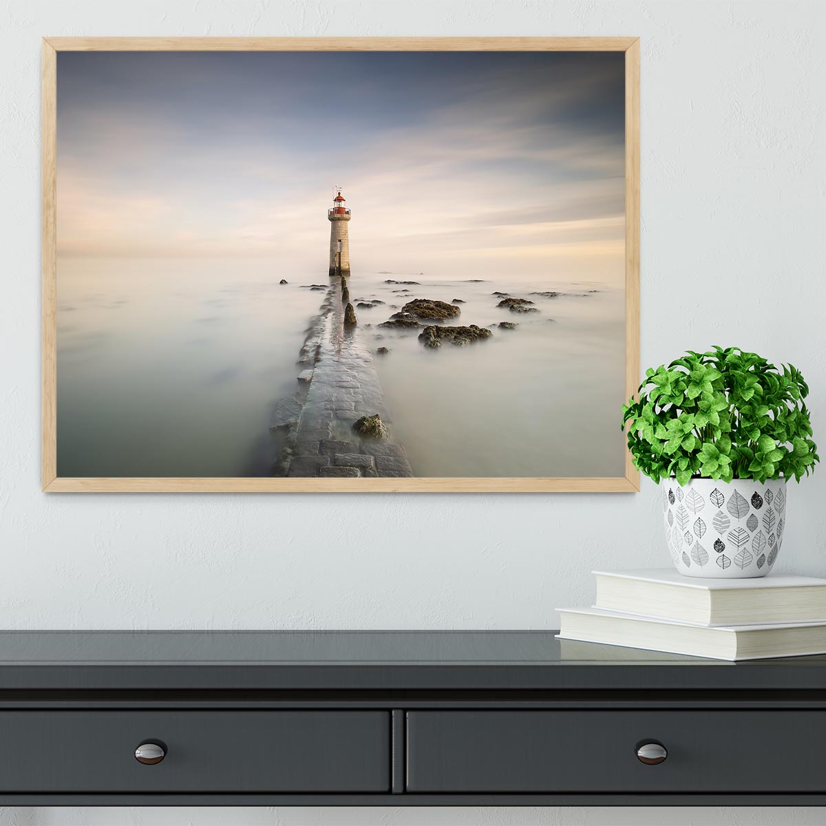 Lighthouse Framed Print - Canvas Art Rocks - 4