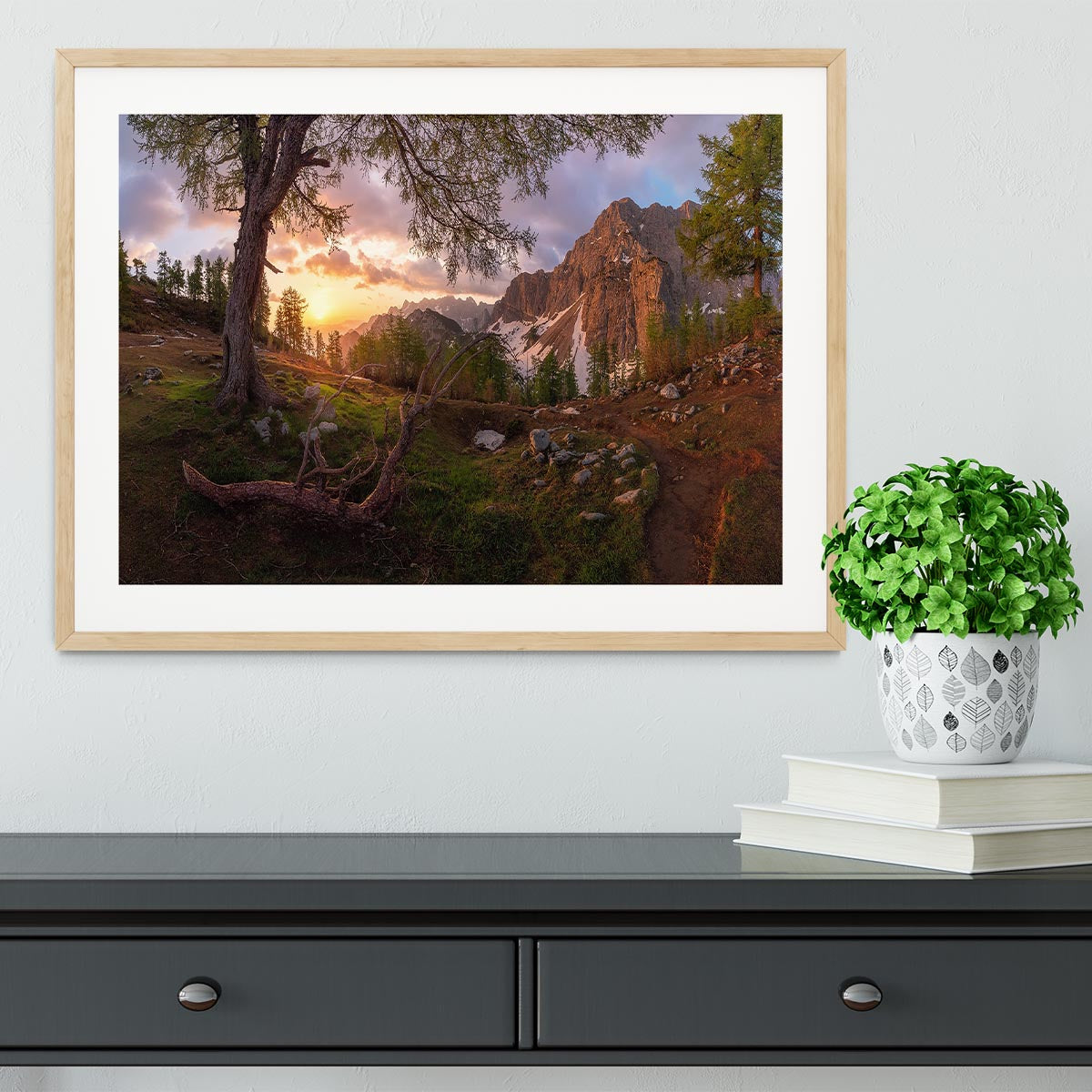 Magical Morning Framed Print - Canvas Art Rocks - 3