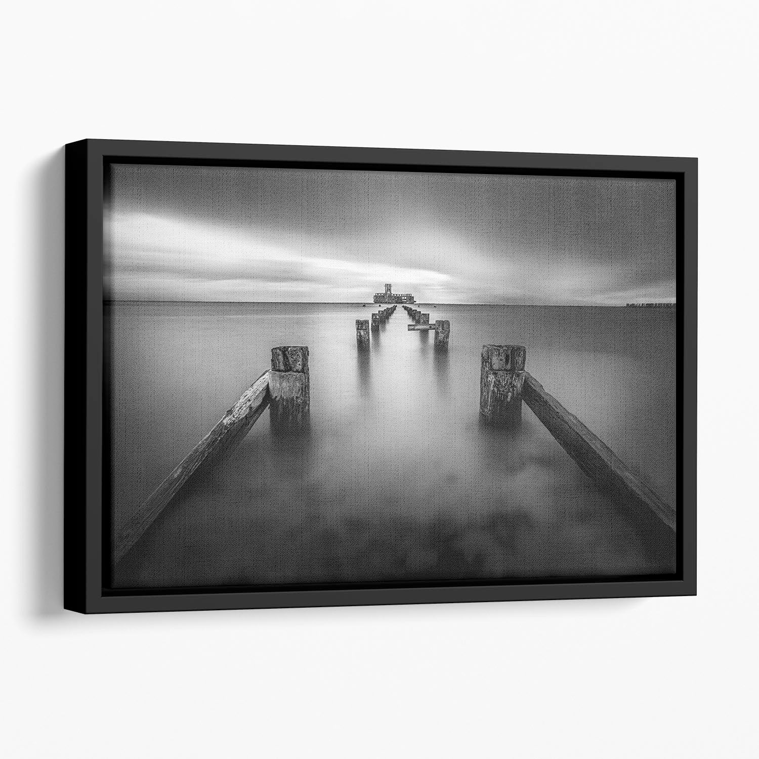 Torpedownia Floating Framed Canvas - Canvas Art Rocks - 1