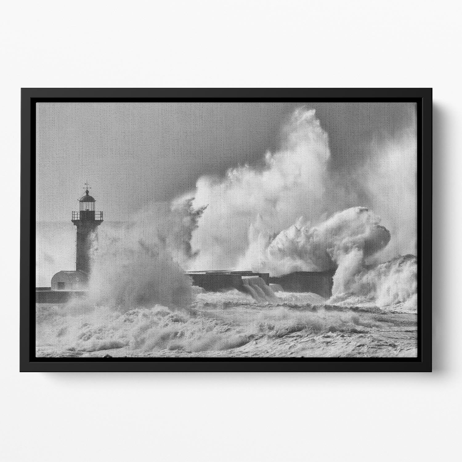 Whirlwind Floating Framed Canvas - Canvas Art Rocks - 2