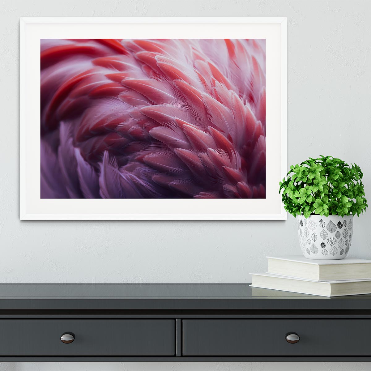 Flamingo Framed Print - Canvas Art Rocks - 5