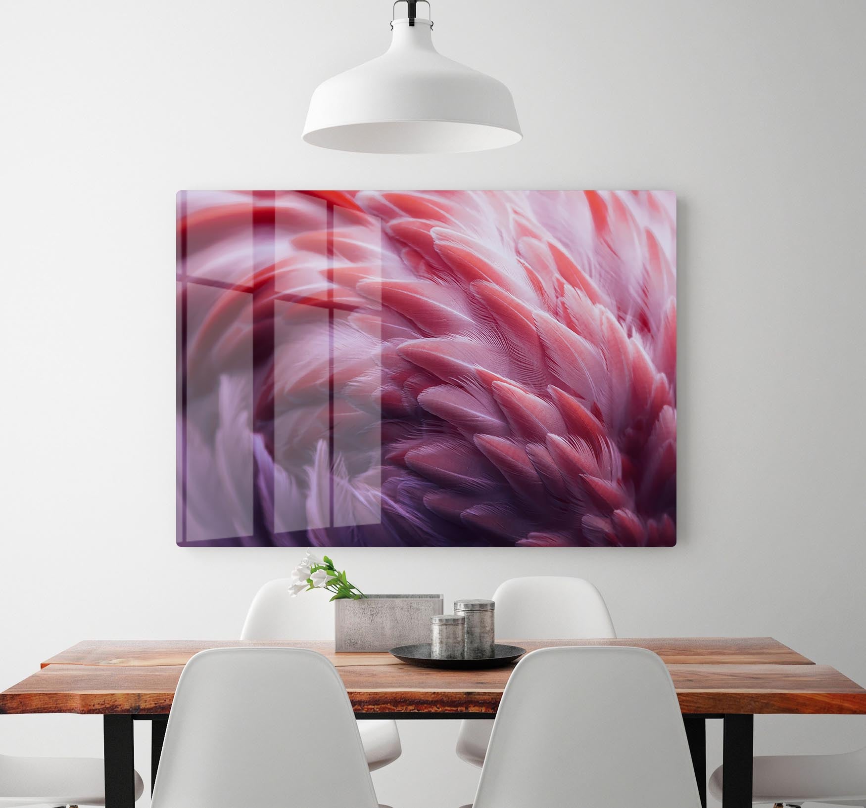 Flamingo HD Metal Print - Canvas Art Rocks - 2