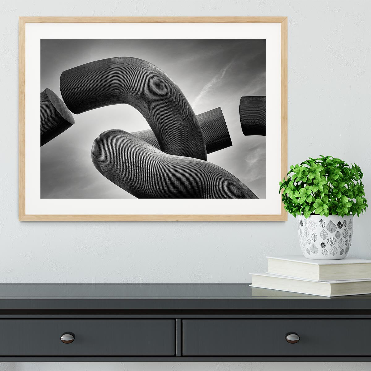 Separated Framed Print - Canvas Art Rocks - 3