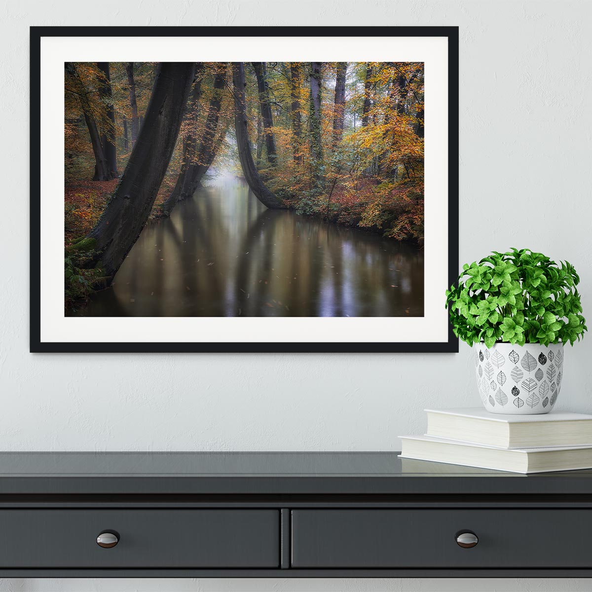 Enchanted Autumn Framed Print - Canvas Art Rocks - 1