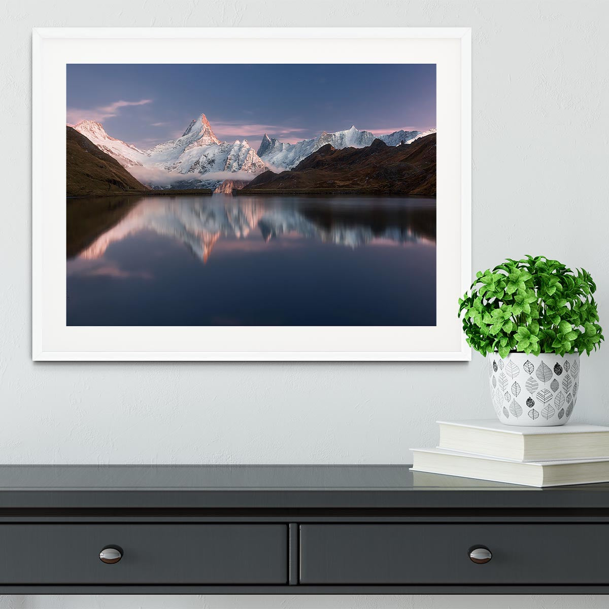 Lake Bahalpsee Framed Print - Canvas Art Rocks - 5