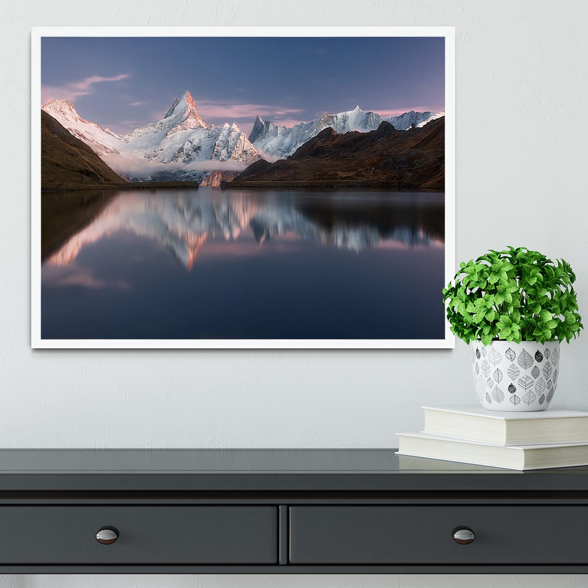 Lake Bahalpsee Framed Print - Canvas Art Rocks -6