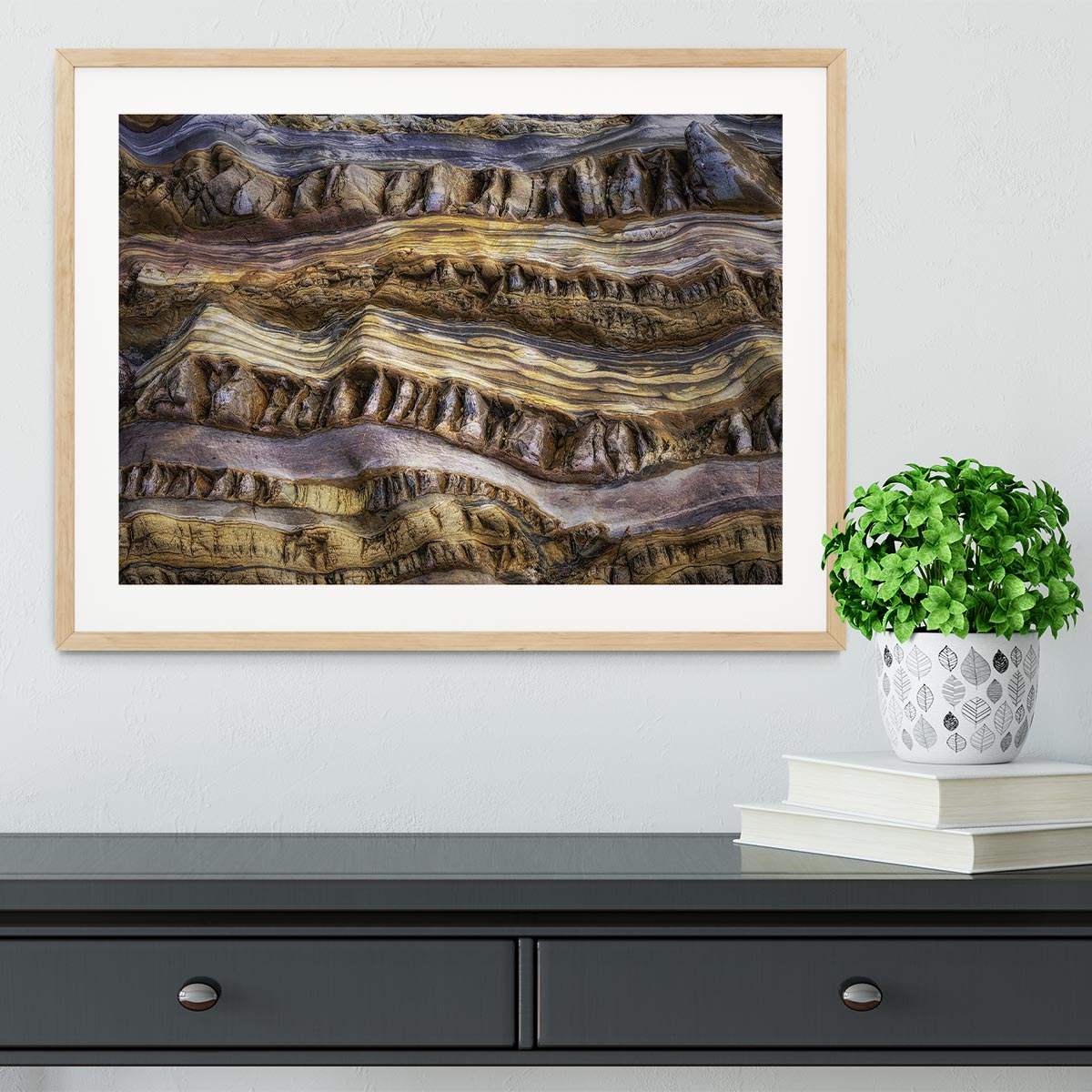 Abstractions In Nature Framed Print - Canvas Art Rocks - 3