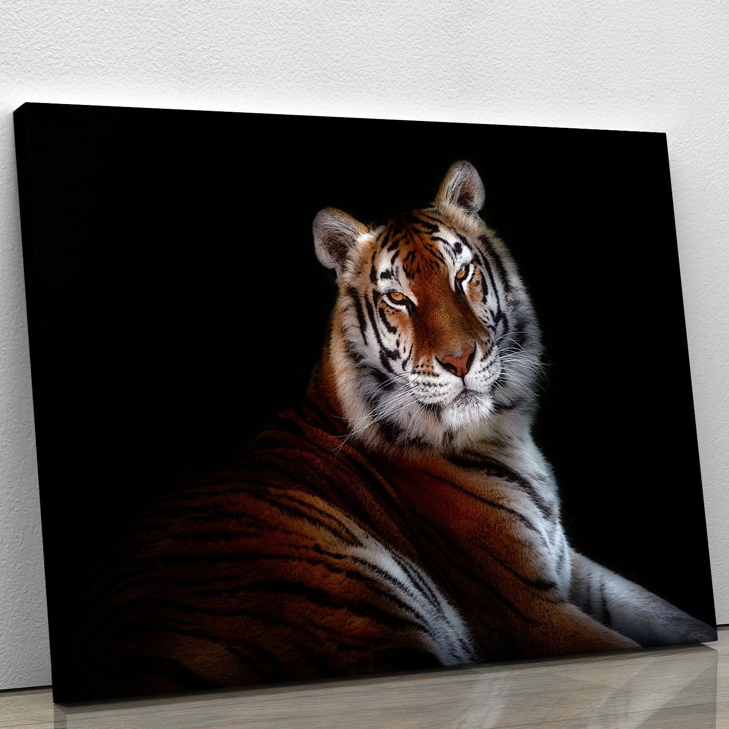 Serenity Tiger Canvas Print or Poster - Canvas Art Rocks - 1