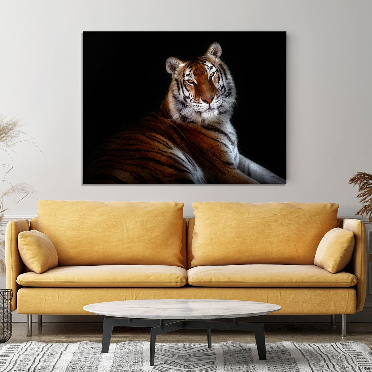 Serenity Tiger Canvas Print or Poster - Canvas Art Rocks - 4